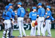 【日本ハム】「あきらめませんよ」――あと1敗で敗退の崖っぷち、清宮の先制打も山縣の好守も実らず栗原のサヨナラ弾に沈む
