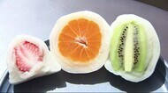 “映える” 鮮やか「フルーツ大福」 SNSに期待 コロナで転機 バーを閉店…カフェに挑戦