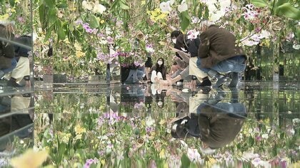 ランの花をお持ち帰り＆ヴィーガンラーメンも　自然とテクノロジーを融合したチームラボの”アートな取り組み”