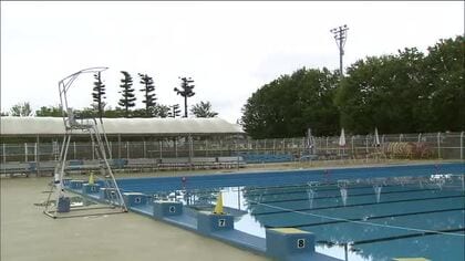 プールの水から基準値の550倍の細菌　福島市の市民プールが営業開始を延期