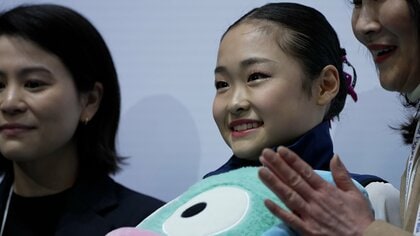 【フィギュア】島田麻央が連覇へ２位発進！「このまま集中を切らさずに」櫛田が３位、上薗が８位／世界ジュニア