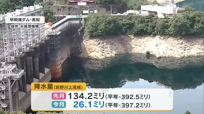 【節水に協力を】香川用水の第２次取水制限始まる　高知・早明浦ダム貯水率が５０．２％に【香川】