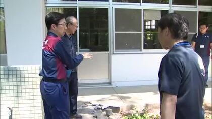 熊本県の木村知事が被災した県内４市町を視察　ひびが入った校舎など早期復旧へ【令和８年熊本地震】