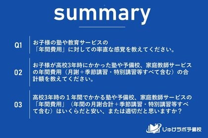 大学受験の塾費用、8割超が「高い」と悲鳴！年間100万円超えも2割以上にのぼる実態が明らかに。保護者が考える“適正価格”との乖離が深刻化