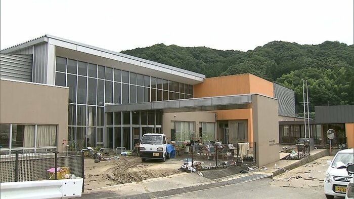 豪雨で14人の入所者が犠牲になった熊本県球磨村 千住園 2020年7月