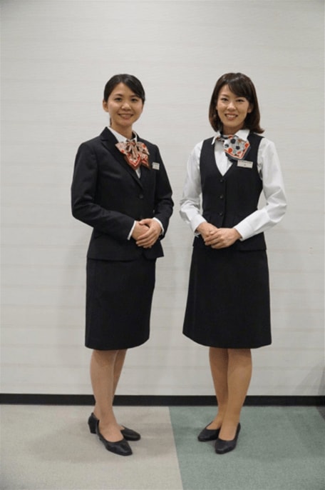廃止される制服 (出典:佐賀銀行)