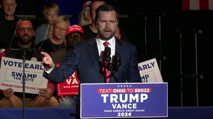 共和党の副大統領候補に選ばれたバンス氏