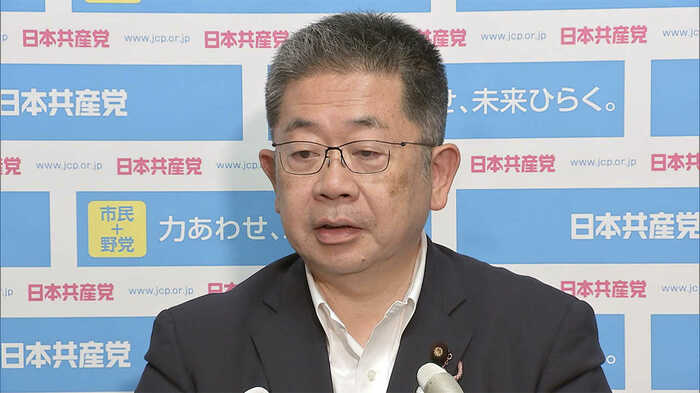 共産党の小池 晃書記局長