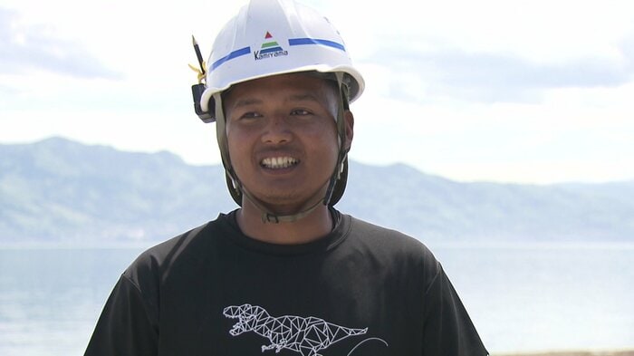 ウバイさんは友達がいる日本で勉強したいと来日