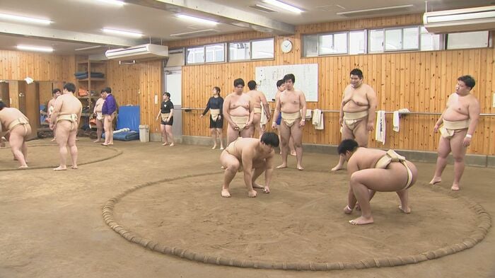 金沢学院大学の相撲場