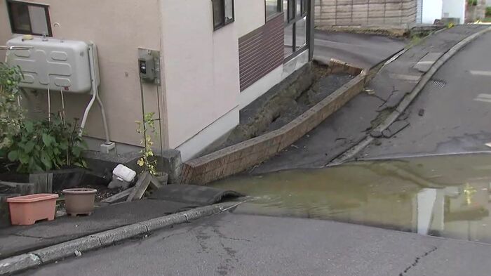 札幌市では震度6弱を観測し、大規模な液状化現象が発生(2018年)