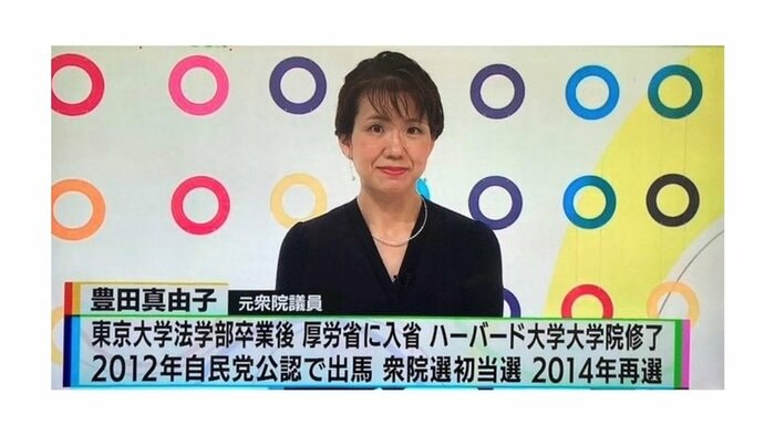 元衆院議員・豊田真由子さん