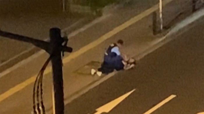 盗難車が暴走 次々と衝突... ドーンと大きい音 車は大破