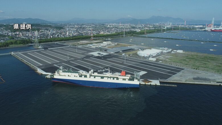 RORO船専用ターミナル運用開始　大分港大在西地区に新たに整備　輸送の効率化に期待｜FNNプライムオンライン
