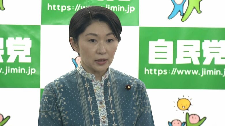 自民・小渕優子氏「認識不足で沖縄県民の心を深く傷つける発言」沖縄で党県連に　西田昌司氏の「ひめゆりの塔」巡る発言｜FNNプライムオンライン