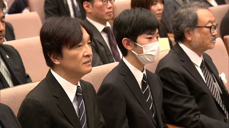 悠仁さま「ビオトープコンクール」に出席　「続けてこられて、その間に起こった変化は？」入賞した小学生らと懇談｜FNNプライムオンライン