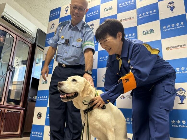 わずか1分で発見！警察犬“デカ”が行方不明女性をスピード捜索　台風が迫る中で雨の合間に出動　訓練者の田中さん「いい相棒です」｜FNNプライムオンライン