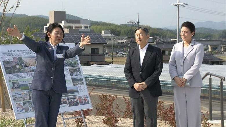 両陛下即位後初めて岡山へ　6年前の豪雨被災地をご視察　「全国植樹祭」ご出席｜FNNプライムオンライン