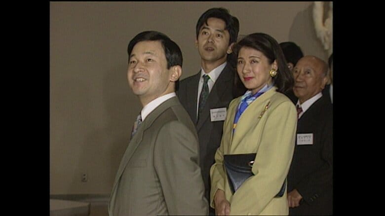 「ヴァチカンのルネサンス展」を鑑賞される皇太子ご夫妻