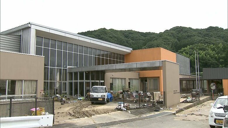 豪雨で14人の入所者が犠牲になった熊本県球磨村 千住園　2020年7月