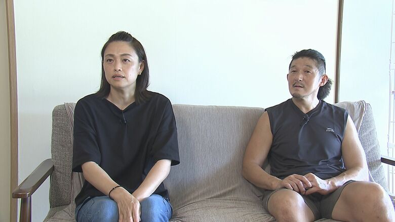 仕事を辞め、佑美さんを支えた昌樹さん（右）