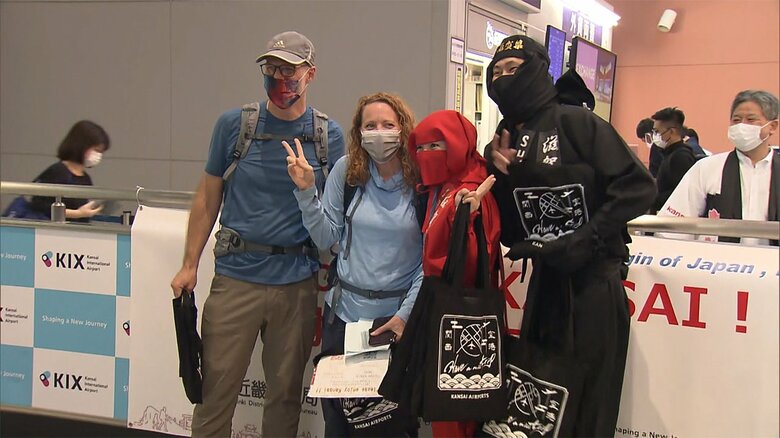 入国制限が緩和され、インバウンド需要が期待される