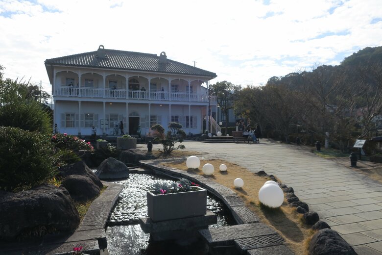 「旧三菱第2ドックハウス」は外国人乗組員用の宿舎だった