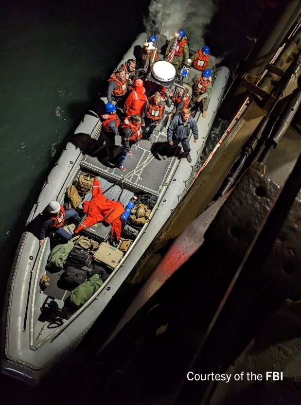 ＦＢＩが気球の残骸を公開した