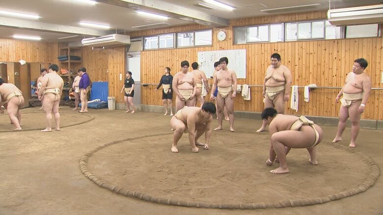 金沢学院大学の相撲場