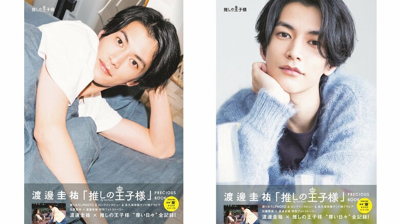 渡邊圭祐「推しの王子様」PRECIOUS BOOK 東京ニュース通信社 刊 発売中