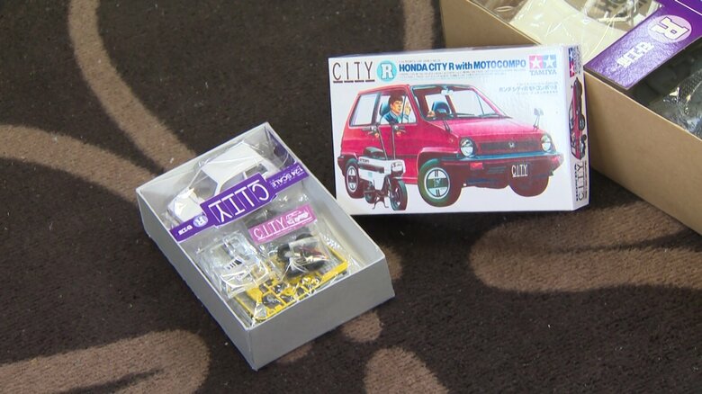 プラモデルのミニチュア