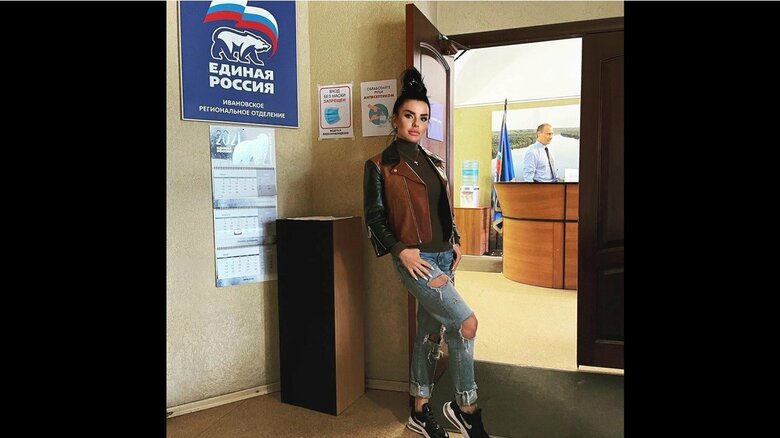 ロシアの元女性デュオ「ｔ．Ａ．Ｔ．ｕ（タトゥー）」のユリア・ヴォルコワさん