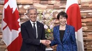 ｢経済安保対話｣創設し連携強化へ　日･カナダ首脳が会談