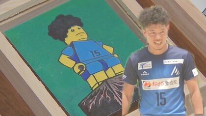 脳腫瘍と闘うプロビーチサッカー・中原勇貴選手 初の個展開催「笑顔で帰ってくれるような個展に」