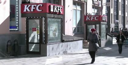 ケンタッキーがロシアから完全撤退　マクドナルドに続き
