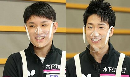 張本智和が“チョレイクレープ”試作に挑戦！先輩・水谷隼は「ライバルです！」