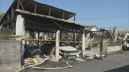 【速報】出雲市で住宅3棟焼く火事　焼け跡から2人の遺体　夫婦と連絡取れず身元確認中　長男など2人負傷