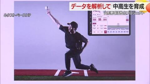全国に通用するピッチャー育成へ　データ解析・トレーニング処方「山形野球活性化プロジェクト」発足　山形