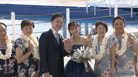 海外のような...国内リゾート コロナ禍の“ジューンブライド”
