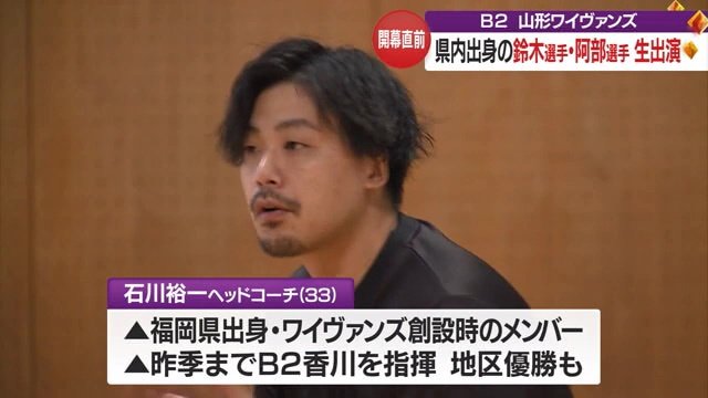 石川裕一ヘッドコーチはワイヴァンズ創設時のメンバー