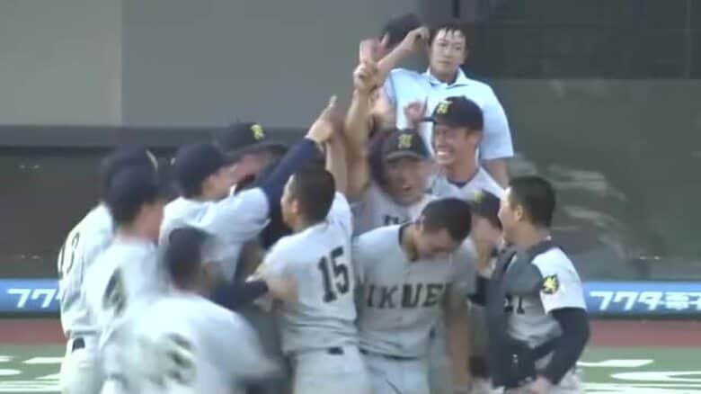 仙台育英が宮城の頂点に！東北学院榴ケ岡を破り２年ぶり甲子園出場｜FNNプライムオンライン