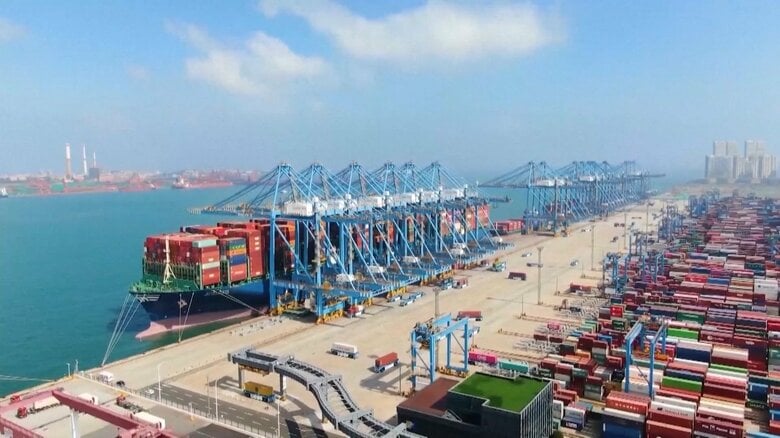 中国の貿易黒字が初めて1兆ドル超える　輸出額も過去最高…アメリカ向け20％減もアフリカ向け25％超増加｜FNNプライムオンライン