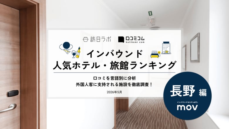 【独自調査】2026年最新：外国人に人気のホテル・旅館ランキング［長野編］1位は「軽井沢プリンスホテル ウエスト」！| インバウンド人気ホテル・旅館ランキング　#インバウンド #MEO