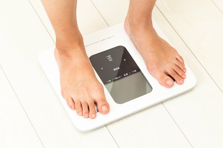 基礎代謝量が落ちると太りやすくなる（画像はイメージ）