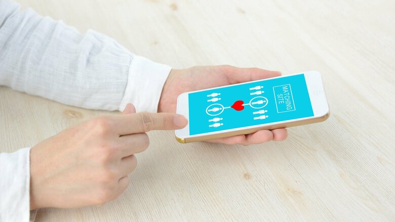 出会いの場がマッチングに移行している（画像はイメージ）