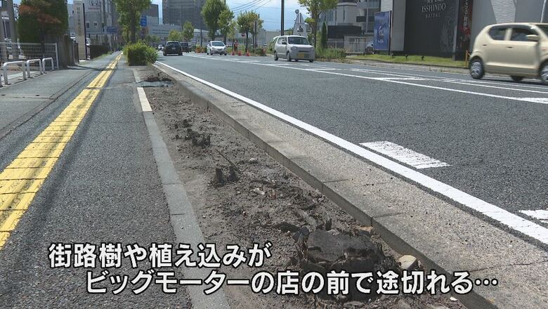 ビッグモーター松本店前（長野県松本市）