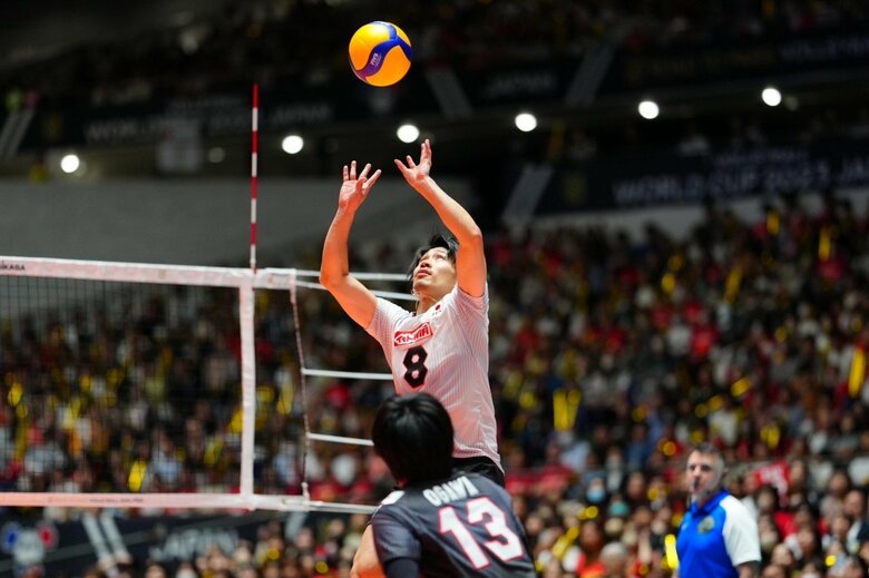 関田誠大「自分らしさを出そうと積極的にクイックを使った」