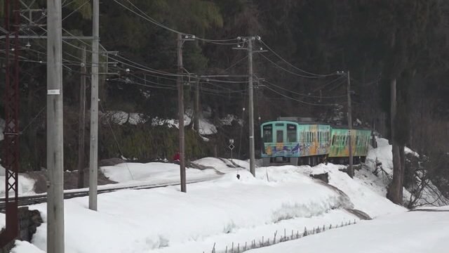 事故があったえちぜん鉄道の比島駅付近