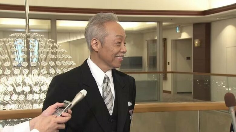 2015年　紫綬褒章を受賞