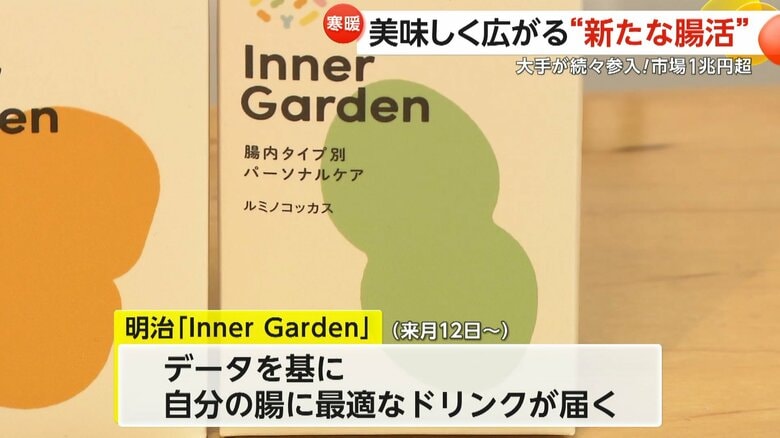 自分の腸に最適なドリンクが届くサービス
